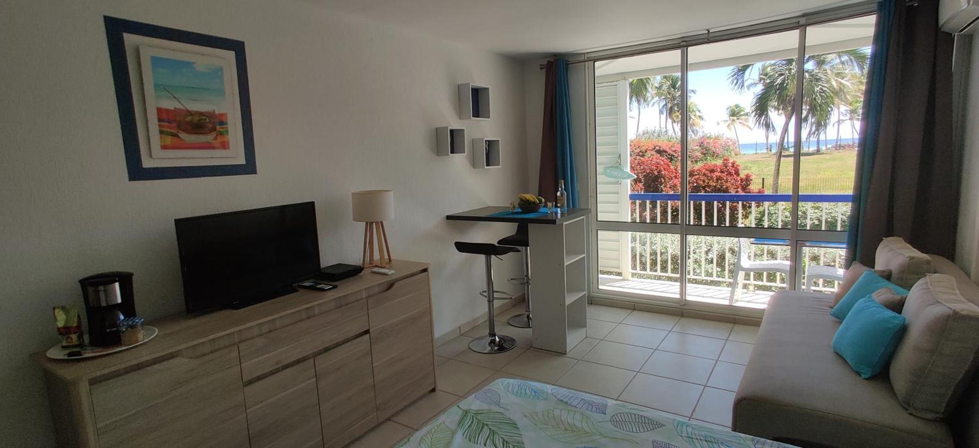 Parfum Des Iles - Vue Mer, Plage A 30M Et Piscine En Option Le Gosier  Exterior foto